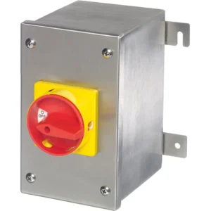 Europa Isolator Enclosure Rotary 4P IP65 32A 173X100X118mm Stainless Steel