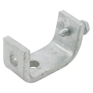 Newlec Channel Beam Clamp C Type (Large) Hot Dipped Galvanised C/W Cone Point Bolt