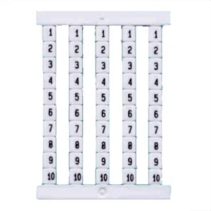 Weidmuller FSZ Terminal Block Marker 6mm 1-10