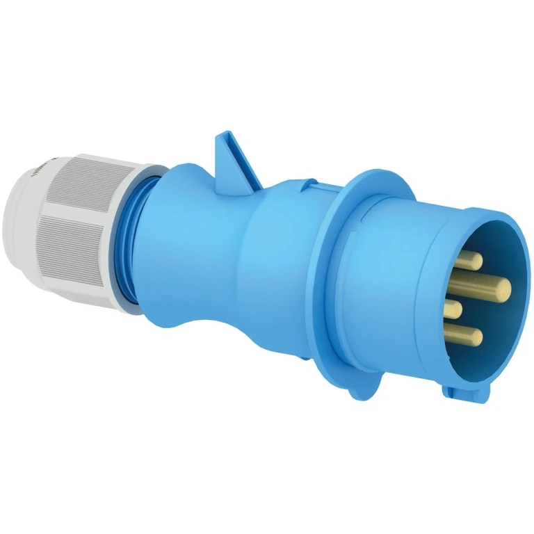 CEENorm Plug Cable Gland One Piece Body 4P 16A 240V IP44 9H