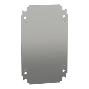 Schneider Electric Plain Mounting Plate H300 x W200mm Made of Galvanised Sheet Steel