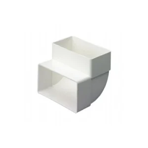 National Ventilation Bend 90° Vertical System 100 110X54mm