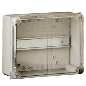 Wiska Junction Box Clwib5 Clear Lid Smooth Sided 320X250X135mm Grey IP65 - Image 2