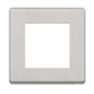 MK Electric Front Plate 2 Module Euro 50X50mm Lustrous Black