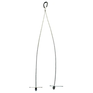 Zip-Clip Wire Suspension Lighting System For 8mm Hole 300mm 35Kg Swl