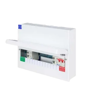 Lewden Consumer Unit 10Way AMD3 Main Switch 2 x RCD Type A 80A 30Ma