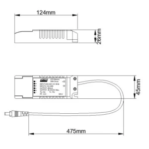 KSR Lighting Qr Pro Commercial 13W Led Emergency Non Dimmable Driver