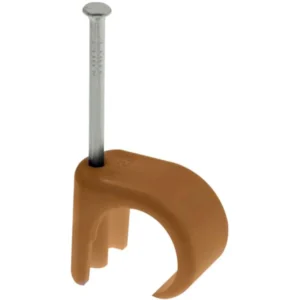 Unicrimp Brown 7 - 10mm (Round Cable) Cable Clips