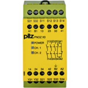 Pilz Em/Stop Relay 3NO 115VAC