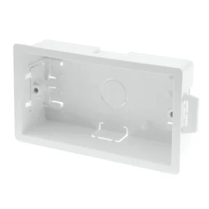 Newlec Dry Lining Plasterboard Box 2 Gang 35mm ABS