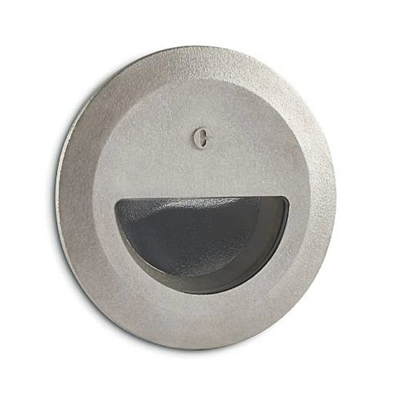 Collingwood Lighting Wall Light Recessed Round Asymetrical 3000K LED IP67 2.6W 240V 50lm Stainless Steel - Image 4