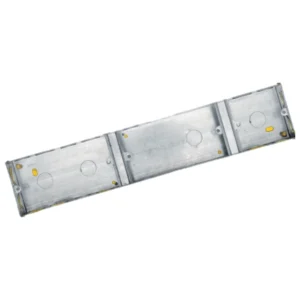 Niglon Box 2X2X1 Gang Back 35mm Steel