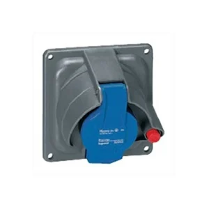 Legrand Socket 2P+E Panel IP44 16A 230V Blue