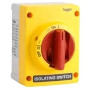 Hager Isolator TPN Enclosed IP65 40A