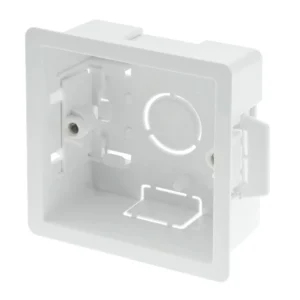 Newlec Dry Lining Plasterboard Box 1 Gang 35mm ABS