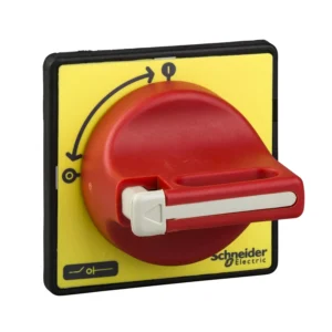 Schneider Electric Operating Bezel Red/Yellow Padlockable For Vario and Mini-Vario Load Break Switches