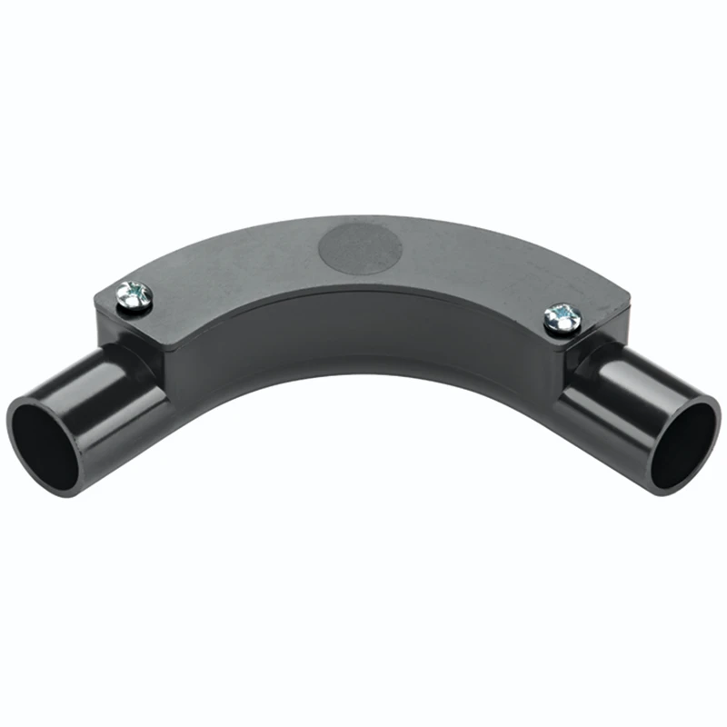 MK Electric Bend Inspection 25mm Black PVC-U - Image 2