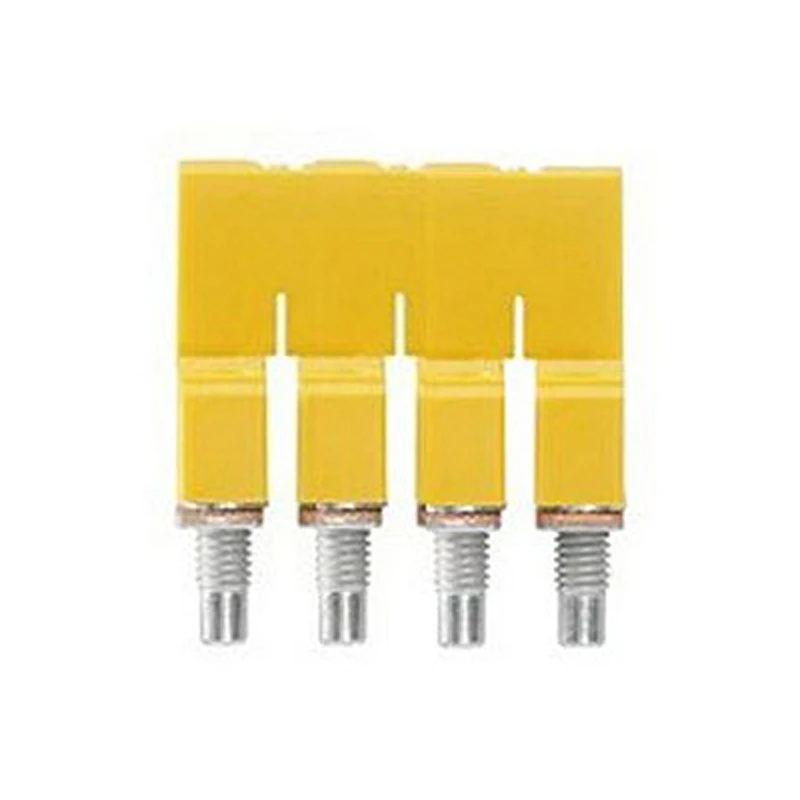 Weidmuller W-Series Klippon 4-Pole WQV4 Cross-Connector Yellow - Image 2