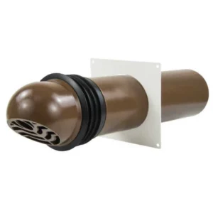 National Ventilation Cowl Installation Kit High Rise Round 100mm Brown
