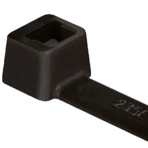 Newlec Cable Tie 4.6mm x 250mm Nylon Black [Pack=100]
