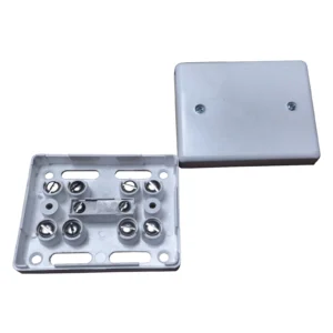 Knight Fire and Security Junction Box 2-Grade 8-Way White 70 x 56 x 20mm