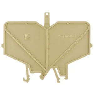 Weidmuller Fixing Plate Polyamide 66 2g 2x54x46mm Beige