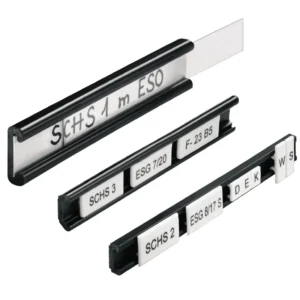 Weidmuller Terminal Marker Polyester 450g 16.5 x 40mm Transparent