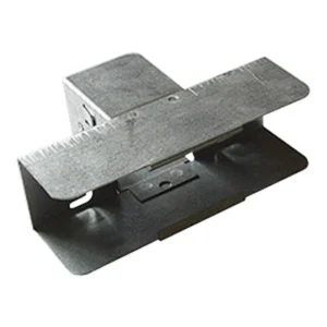 Legrand Salamandre Steel Lighting Trunking Outside Lid Tee White 50mm x 50mm