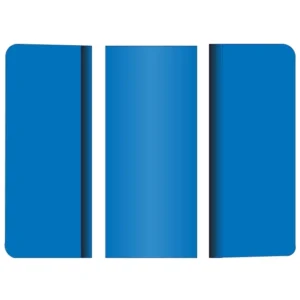 MK Electric Spacer Socket Part M For 3D Skirting Blue PVC Trunking