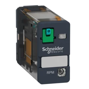 Schneider Electric Power plug-in relay, Zelio RPM, 1 C/O, 24 V DC, 15A, with LED