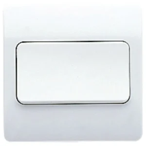 MK Electric Plate Switch 1 Gang 1 Way DP 20A White Wide Rockers