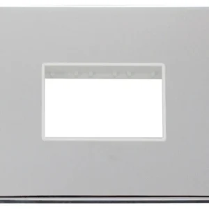 Click Scolmore Front Plate 2 Gang 3 Aperture Minigrid White