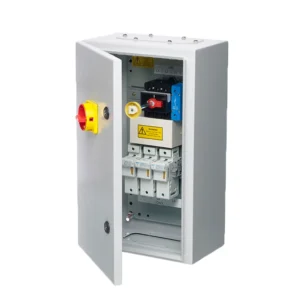 Newlec Switchfuse Isolator TP+N IP65 Metal Clad C/W 100A Fuses