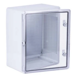 Wiska Distribution Box Wdb T6 Gr40160 Distribution Brd 500X400X240mm Grey Clear Door