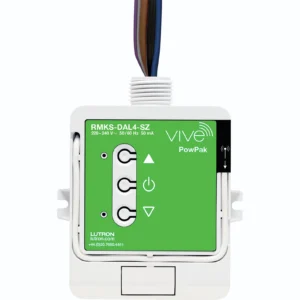Lutron Controller Vive Powpak Dali White