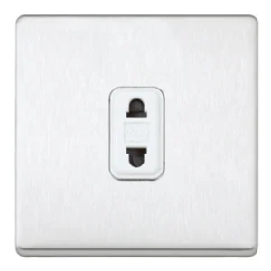 MK Electric Front Plate 1 Module Lustrous Black