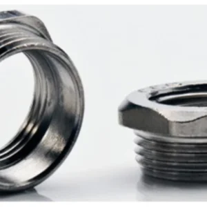 Cablecraft M32 Male To M20 Female Brass Nickel Plated Metric Reducer