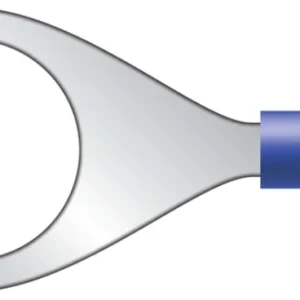 Cablecraft 1.5-2.5mm² Blue M10 PVC Insulated Pre-Insulated Ring Terminals (pack=100)