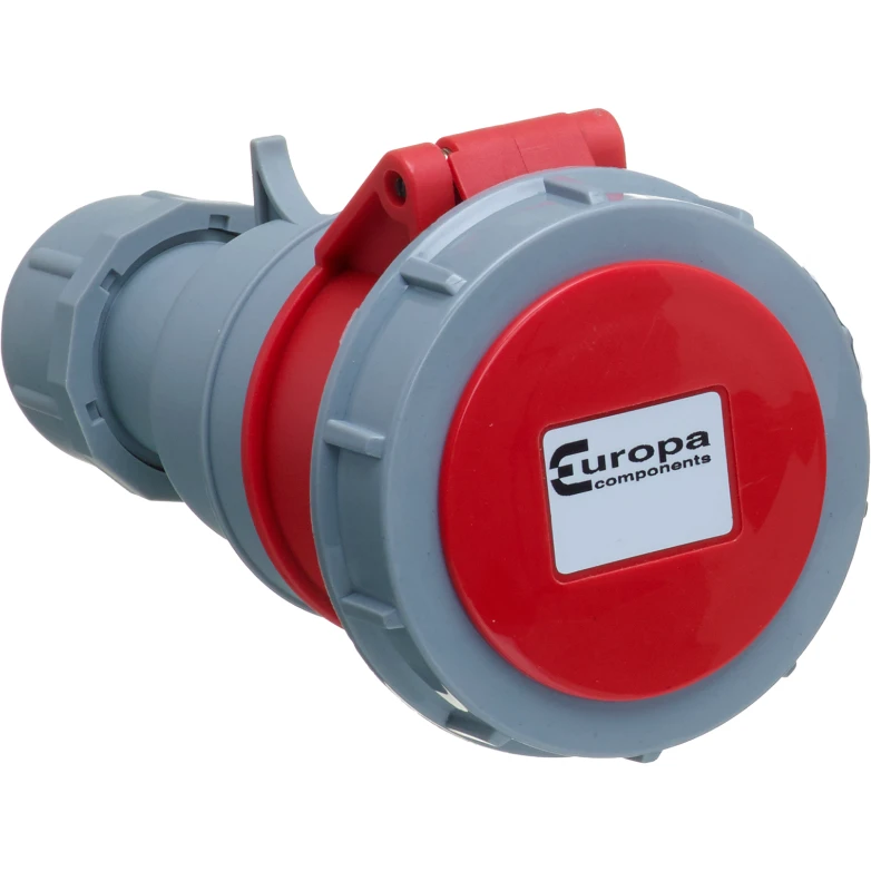 Europa Socket In-Line 3P+N+E IP67 32A 415V