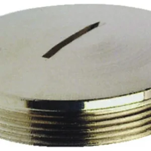 Cablecraft Brass M32 Blanking Plug Nickel Plated