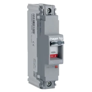 Hager MCCB SP 100A 25Ka Fixed Thermal Magnetic