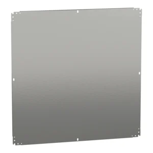 Schneider Electric Spacial CRN Plain Mounting Plate H1000xW1000mm Galvanised Sheet Steel