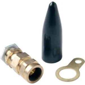 Wiska Cable Gland E1W32 Prem For SWA M32 Brass Nickel Plated Pack=2