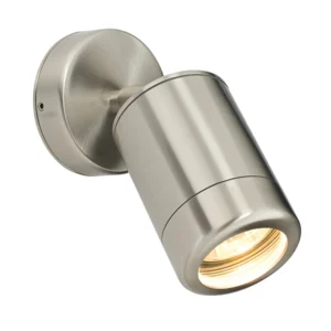 Saxby Spotlight Wall GU10 Marine Grade IP65 35W Stainless Steel