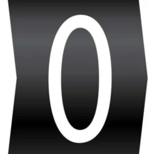 Easi-Lok 200 of Number 0 Colour Coded Easi-Lok Cable Markers - Loose Refill Packs