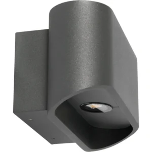KSR Lighting Wall Light Down 3000K Warm White LED 9W Antrhacite