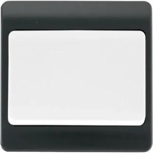 Click Scolmore Switch 1 Gang 2 Way Wide Rocker 10Ax Anthracite Grey