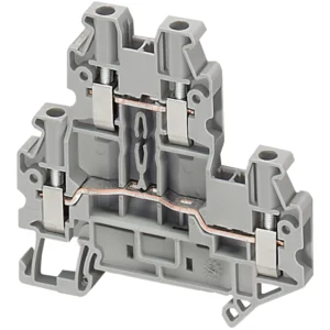 Schneider Electric Linergy TR 2.5mm² 24A Passthrough Terminal Block Double-Level 1x1 Screw Grey