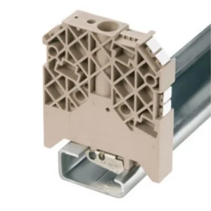 Weidmuller End Bracket Polyamide 66 29g 12x67x56mm Dark Beige