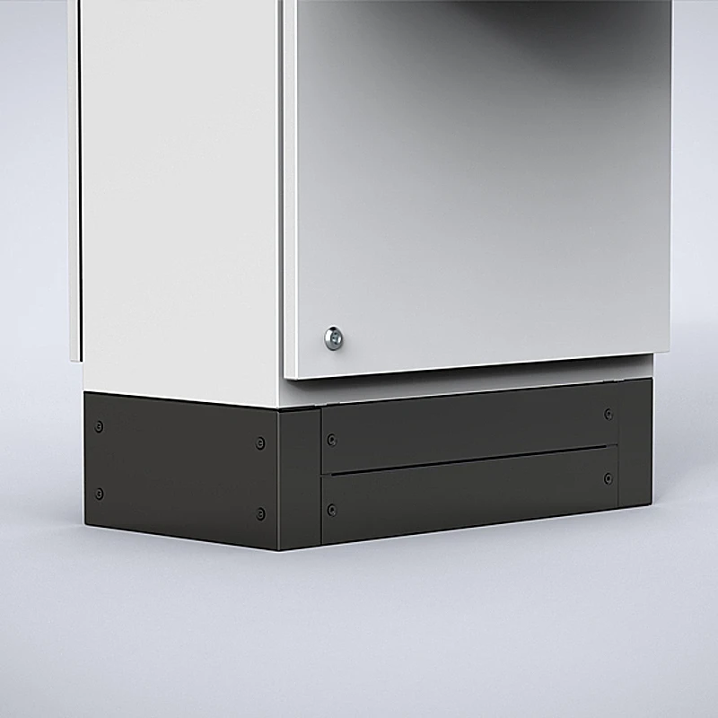 nVent HOFFMAN Panel Plinth Side Pack=2 100X400mm Ral 7022